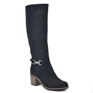 Women's Black Knee-High Boots